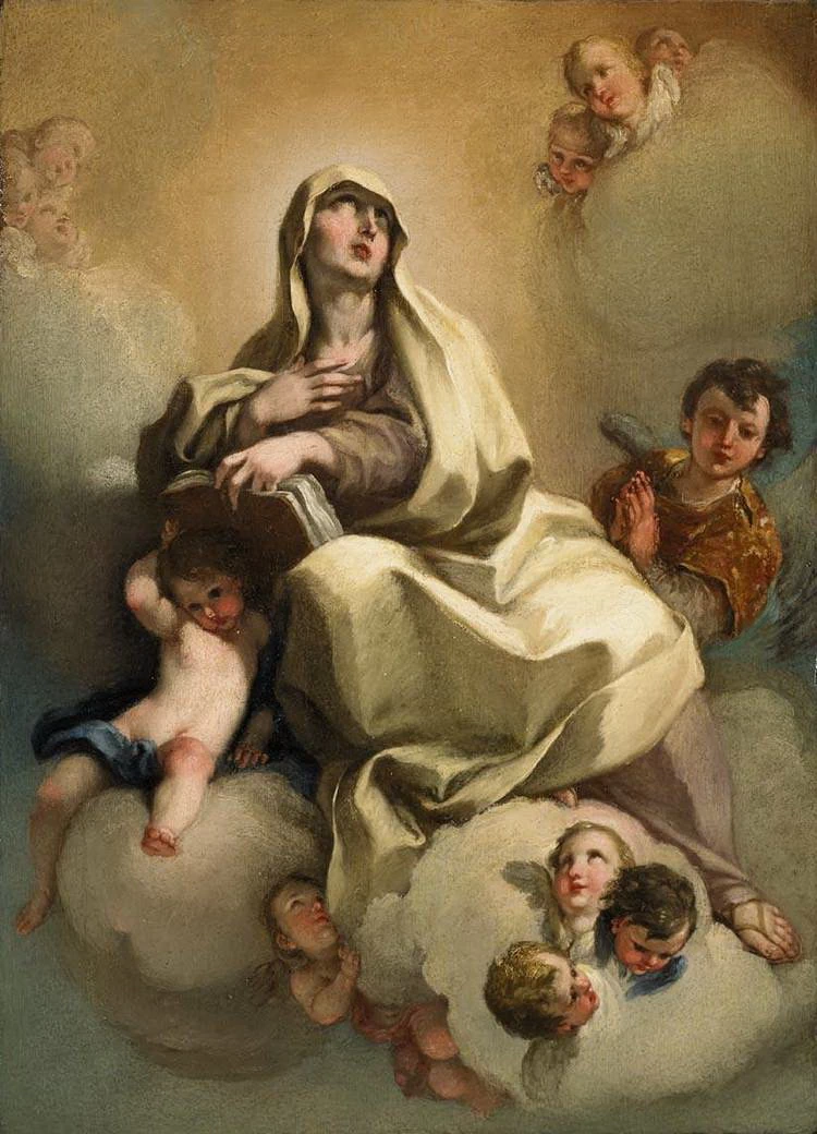 Madonna in gloria
